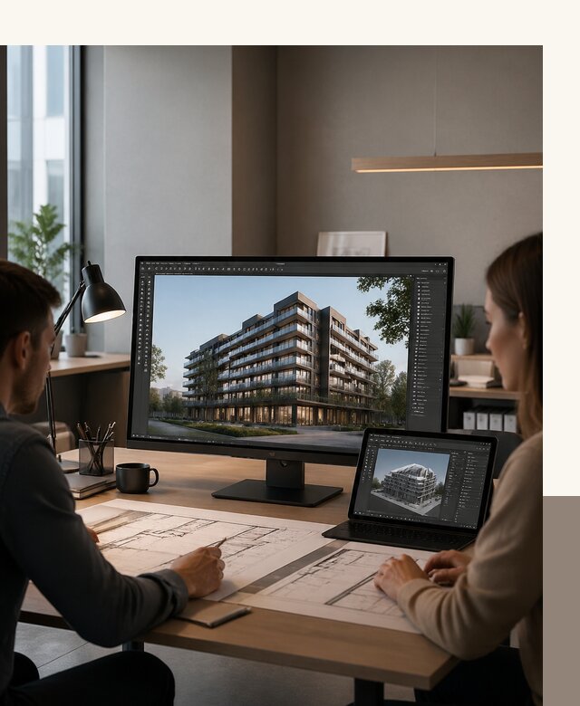3D визуализация архитектуры и объектов строительства в Иркутске